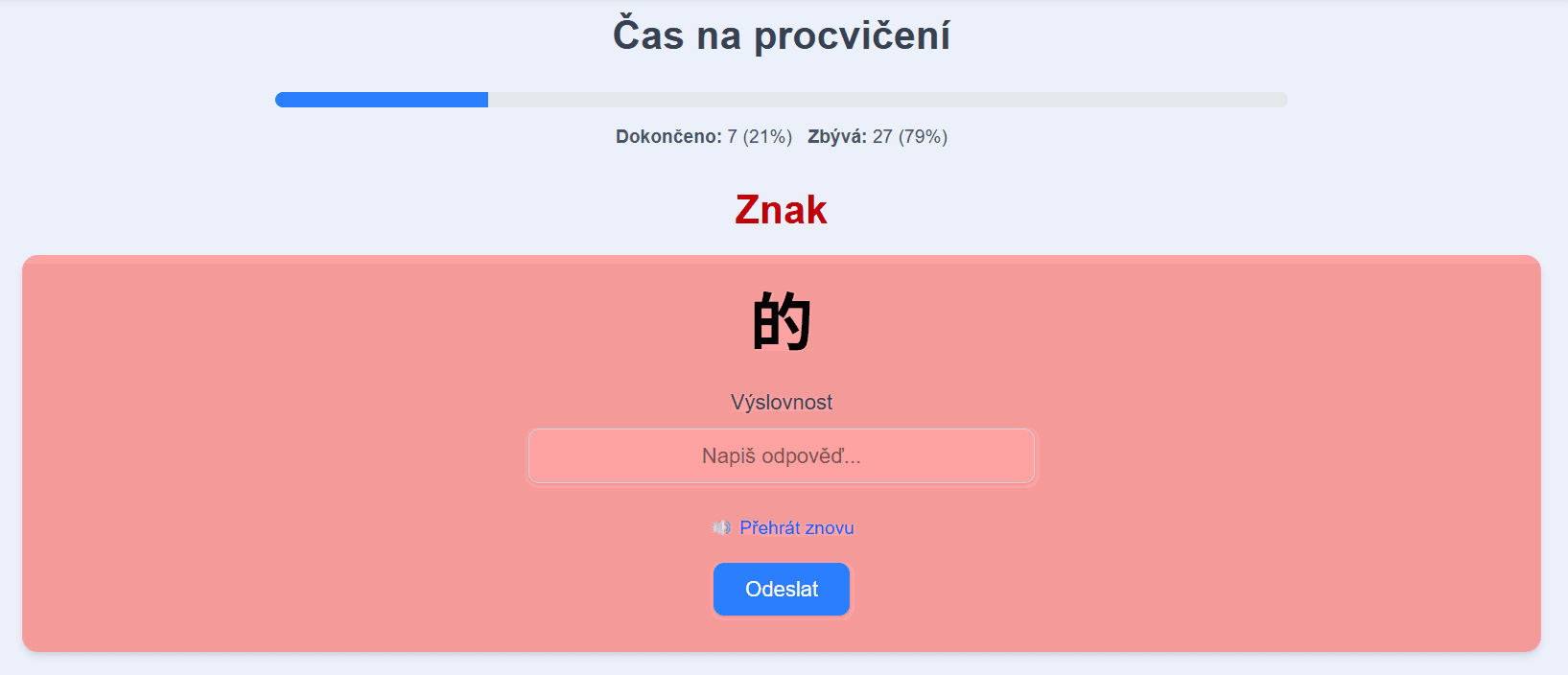 Procvičení